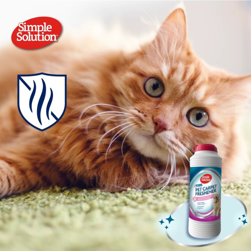 Simple Solution Pet Carpet Freshener средство для устранения пятен и запахов с ковров, 500 г - фото 4