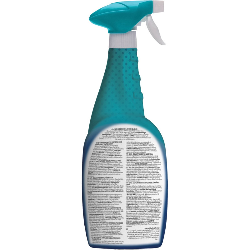 Simple Solution Hardfloors Stain & Odor Remover нейтрализатор запаха и пятен для пола, 750 мл - фото 2