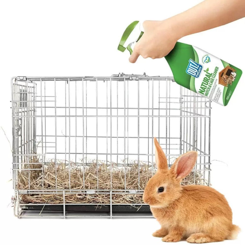 Out! Cage & Hutch Cleaner спрей для очищення клітин, вольєрів та переносок для тварин, 500 мл - фото 3