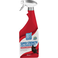 Out! Super Strength Stain & Odour Remover спрей от пятен и запахов оот домашних животных для ковров и твердых поверхностей, 500 мл