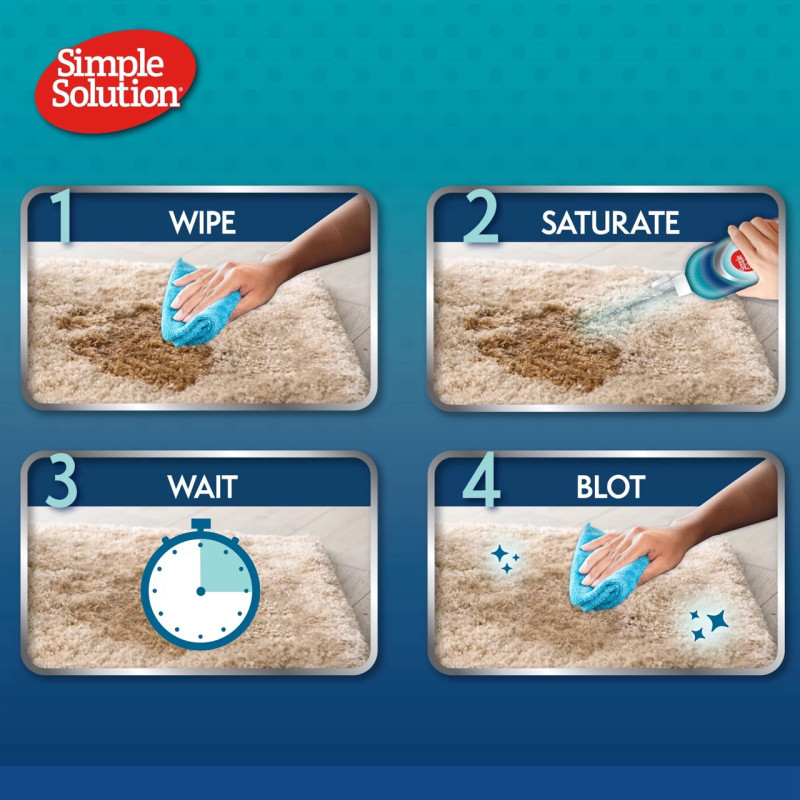 Simple Solution Urine Destroyer уничтожитель пятен и запахов мочи животных, 1 л - фото 5