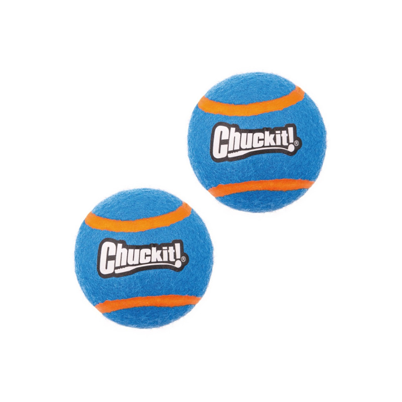 Chuckit! Squeaker Tennis Ball 2 Pack набор мячиков для собак, 6.5 см, 2 шт - фото 2