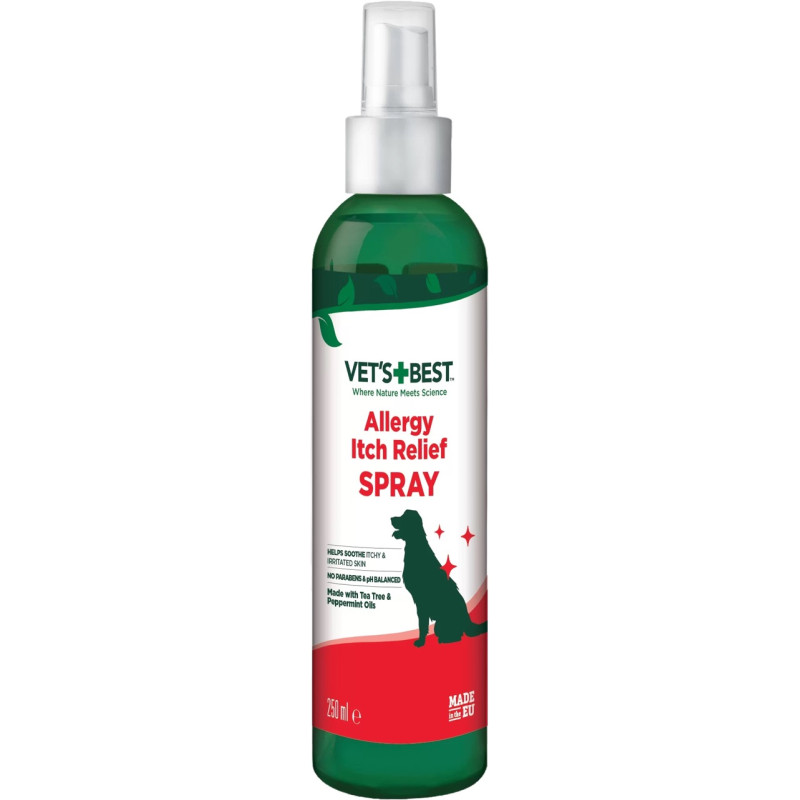 Vet's Best Allergy Itch Relief Spray спрей для собак з чутливою шкірою, 250 мл