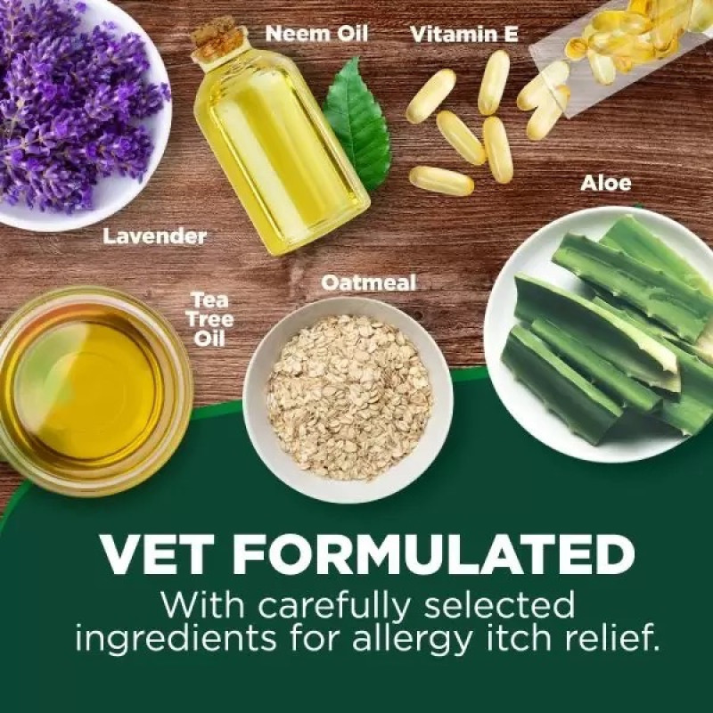 Vet's Best Allergy Itch Relief Spray спрей для собак с чувствительной кожей, 250 мл - фото 3