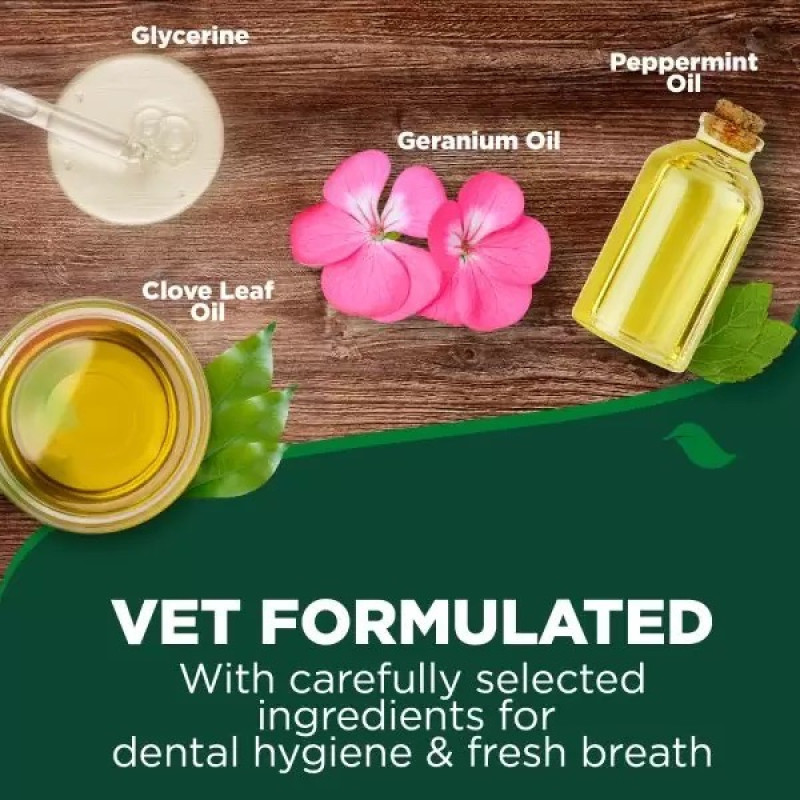 Vet's Best Dental Breath Freshener эликсир для свежести дыхания у собак, 500 мл - фото 7