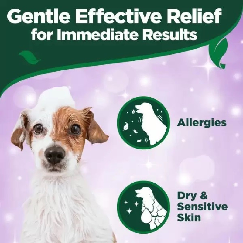 Vet's Best Allergy Itch Relief Shampoo шампунь для собак з чутливою шкірою, 500 мл - фото 5
