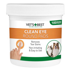 Vet's Best Clean Eye Finger Wipes гігієнічні серветки для догляду за очима собак та котів, 100 шт