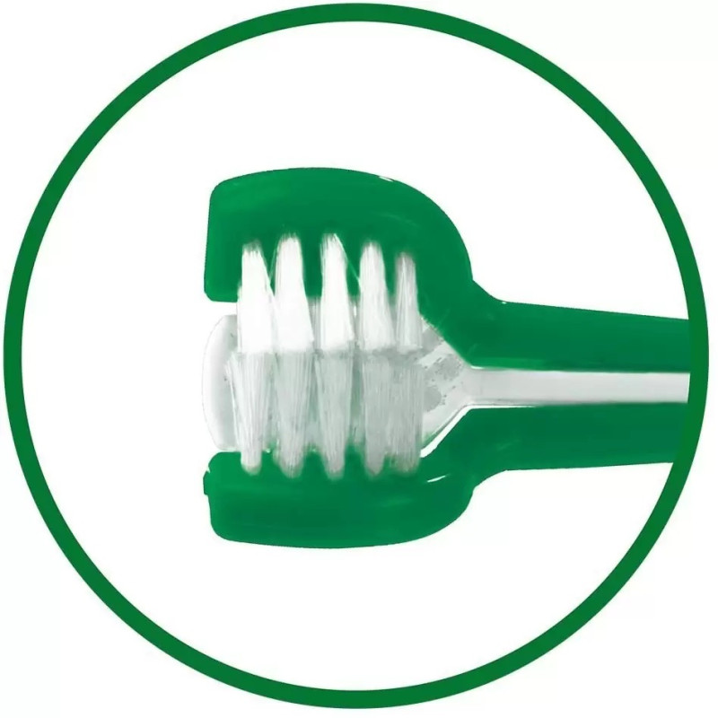 Vet's Best Triple Headed Toothbrush зубная щетка для собак - фото 4