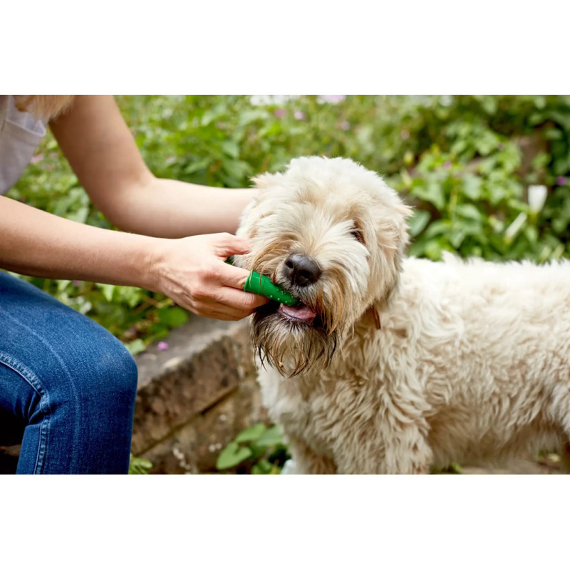 Vet's Best Finger Toothbrush набір зубних щіток на палець для собак та котів, 5 шт - фото 5