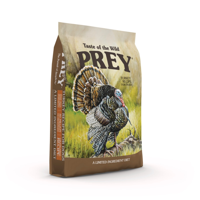 Taste Of The Wild Prey Turkey Recipe For Dogs сухий корм з індичкою для собак, 11.34 кг - фото 2