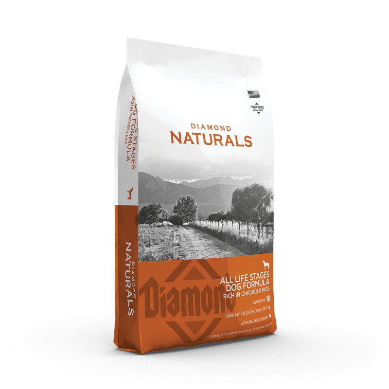 Diamond Naturals All Life Stage Dog Chicken & Rice сухий корм з куркою для собак на всіх стадіях життєвого циклу 15 кг - фото 3