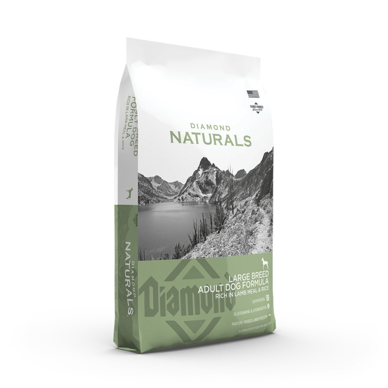 Diamond Naturals Adult Large Breed Lamb & Rice сухой корм с ягненком для собак крупных пород 15 кг - фото 3