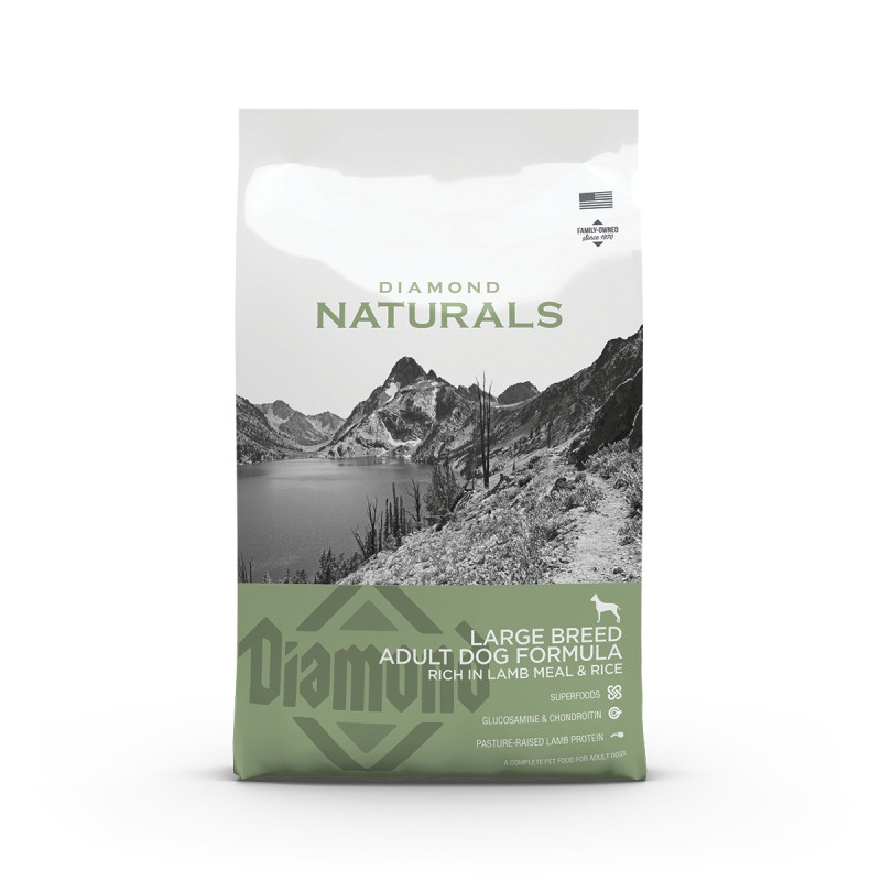 Diamond Naturals Adult Large Breed Lamb & Rice сухой корм с ягненком для собак крупных пород 15 кг