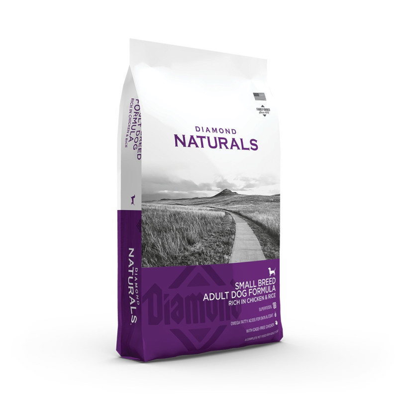 Diamond Naturals Adult Small Breed Chicken & Rice сухой корм с курицей для собак мелких пород 2 кг - фото 3