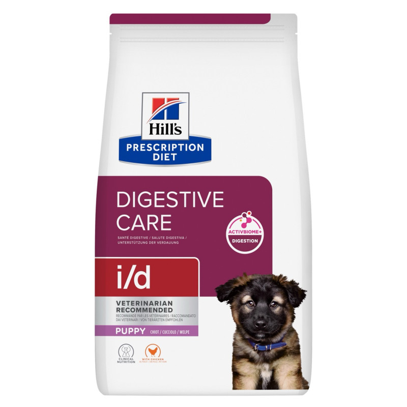 Hill's PD Puppy I/D сухой корм с курицей для щенят при проблемах ЖКТ, 1.5 кг