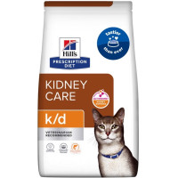 Hill's PD Feline K/D сухий корм із лососем для котів із захворюваннями нирок, 1.5 кг