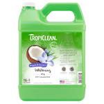 TropiClean Whitening Shampoo шампунь с имбирем и кокосом для собак и котов с белой шерстью, 3.79 л