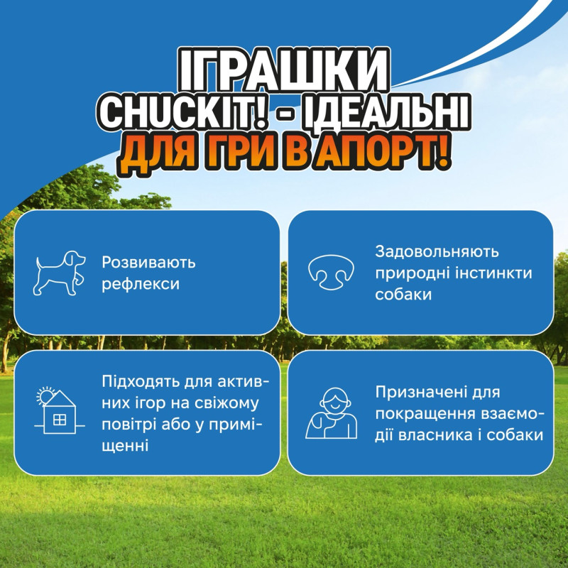 Chuckit! Tennis Balls for Dogs набор мячей для собак, 6.5 см, 2 шт - фото 5