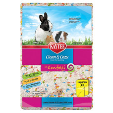 Kaytee Clean & Cozy Confetti целлюлозная подстилка для грызунов, 49.2 л