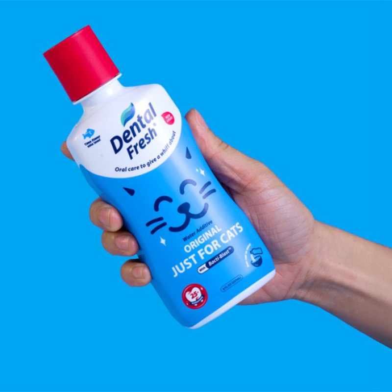 SynergyLabs Dental Fresh Original For Cats еліксир від запаху з пащі для котів, 237 мл - фото 6