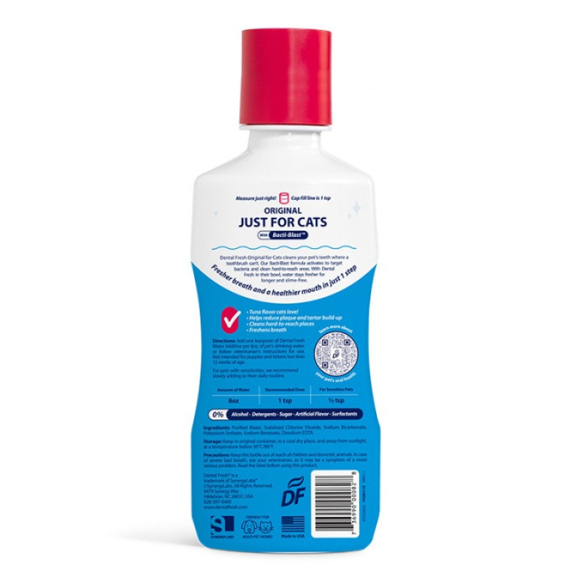 SynergyLabs Dental Fresh Original For Cats еліксир від запаху з пащі для котів, 237 мл - фото 2
