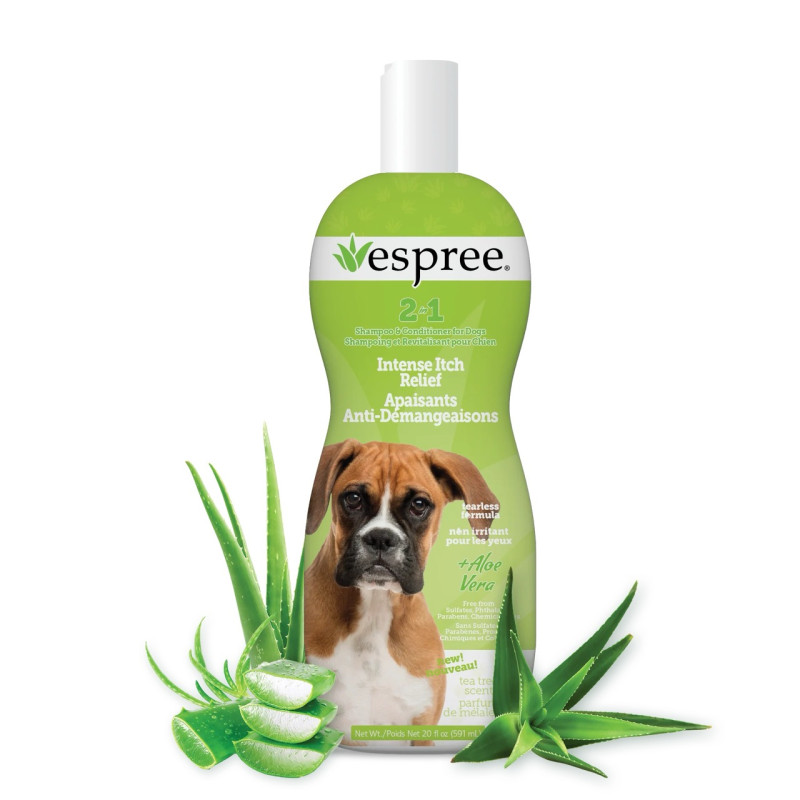Espree Intense Itch Relief Dog Shampoo & Conditioner шампунь-кондиционер против зуда для собак, 591 мл