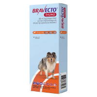 Bravecto TriUNO таблетки від кліщів, бліх та глистів для собак 5-10 кг, 3 шт