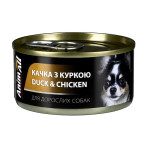 AnimAll Dog Duck & Chicken влажный корм для собак с уткой и курицей, 85 гр