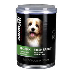 AnimAll Dog Fresh Rabbit вологий корм для собак із кроликом, 375 гр