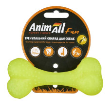 AnimAll Fun Bone ароматизована іграшка для собак, 12 см, жовтий