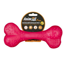 AnimAll Fun Bone ароматизована іграшка для собак, 15 см, кораловий