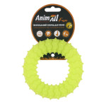 AnimAll Fun Ring игрушка для собак, 12 см, желтый