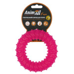 AnimAll Fun Ring игрушка для собак, 12 см, коралловый