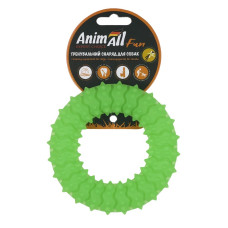 AnimAll Fun Ring іграшка для собак, 12 см, зелений