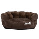 AnimAll Royal Velours лежак для собак и котов, 53х47х21 см, коричневый - фото 1