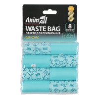 AnimAll Waste Bag набор пакетов для уборки за собаками, 8 шт