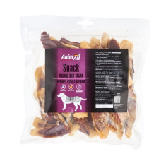AnimAll Snack лакомства для собак уха кролика с мясом утки, 500 гр