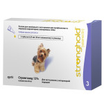 Стронгхолд капли от блох для собак весом 2.5-5 кг, 3 пип