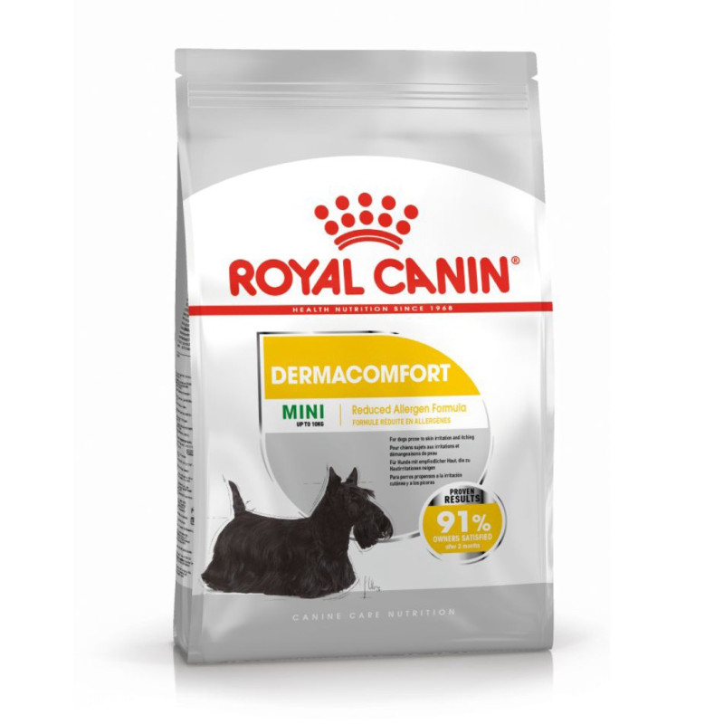 Royal Canin Mini Dermacomfort сухой корм для собак с чувствительной кожей, 3 кг
