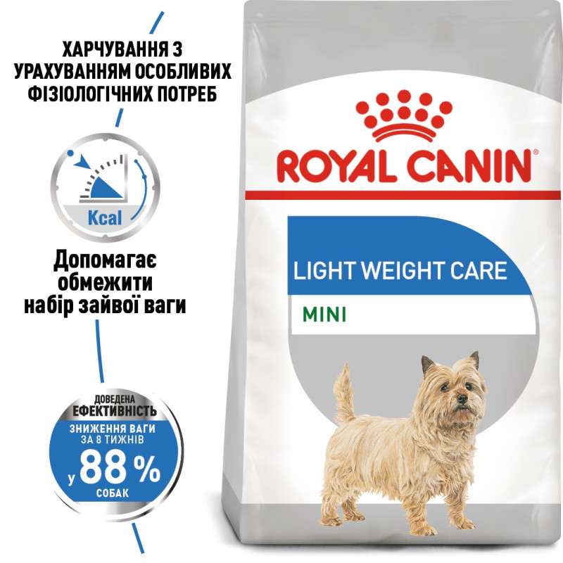 Royal Canin Mini Light Weight Care сухой корм для собак малых пород с лишних весом, 3 кг - фото 2