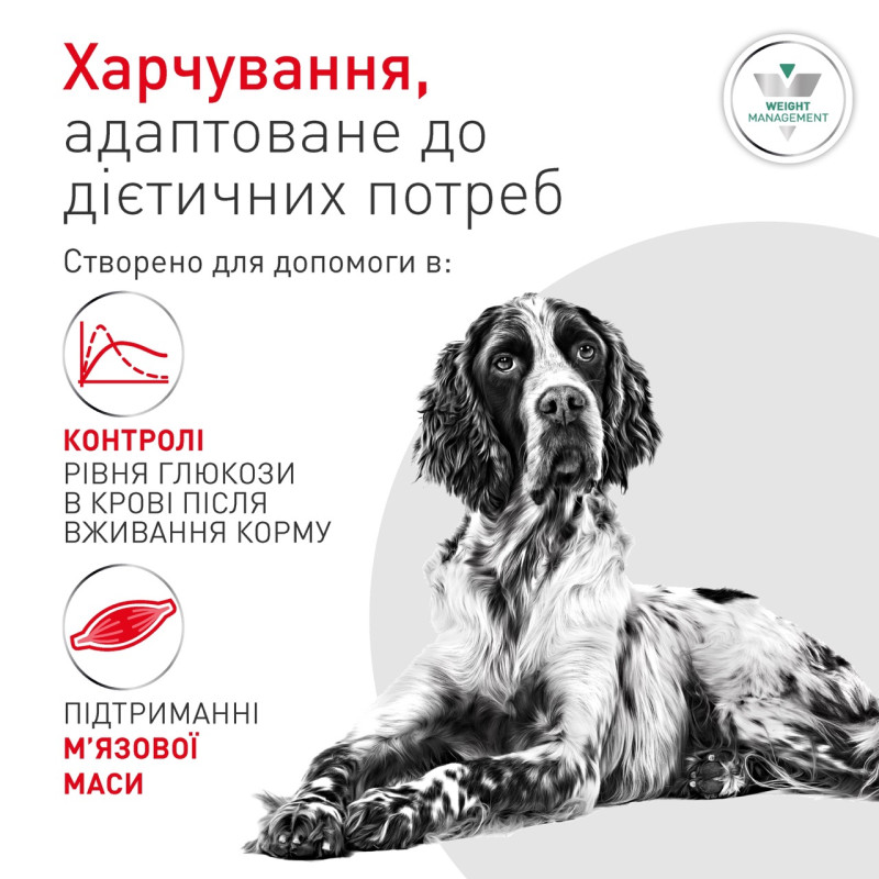 Royal Canin Glycobalance Dog сухой корм для собак с сахарным диабетом, 1.5 кг - фото 2