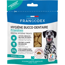 Francodex Dental Hygiene Treats For Dogs лакомства для чистки зубов у собак, 75 гр