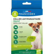 Francodex Repellent Collar ошейник от блох и клещей для собак, 35 см