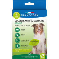 Francodex Repellent Collar нашийник від бліх та кліщів для собак, 70 см