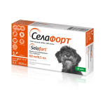 Селафорт капли от блох и глистов для собак 5-10 кг, 1 пип