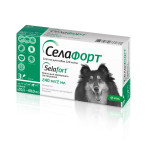 Селафорт капли от блох и глистов для собак 20-40 кг, 1 пип