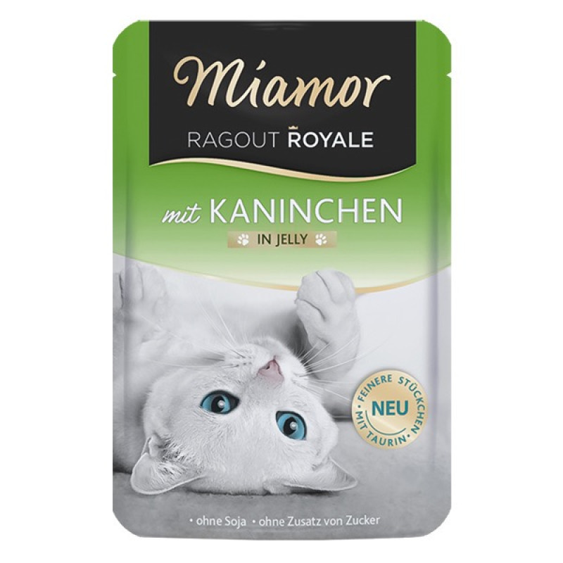 Miamor Ragout Royale Mit Kaninchen влажный корм для котов с кроликом, 100 гр
