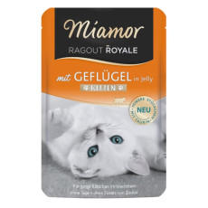 Miamor Ragout Royale Kitten Mit Geflügel влажный корм с птицей для котят, 100 гр