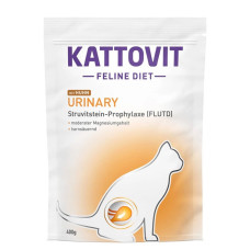 Kattovit Veterinary Urinary Mit Huhn сухой корм с курицей для котов с МКБ, 400 г