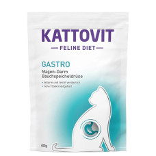 Kattovit Veterinary Gastro сухой корм для котов при заболеваниях ЖКТ, 400 г